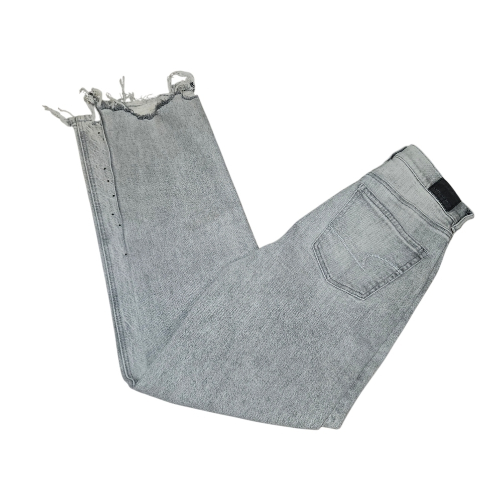 American Eagle Super High Rise Baggy Straight Jeans
